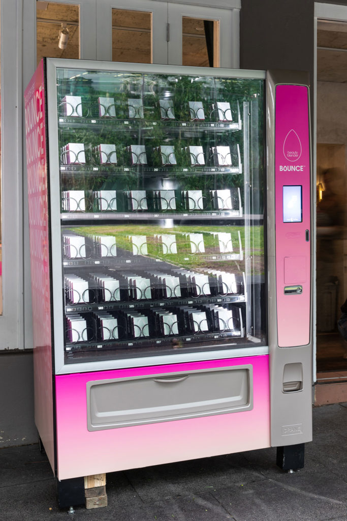 Make-up and Beauty Custom Vending Machine  Automatic Vending Specialists